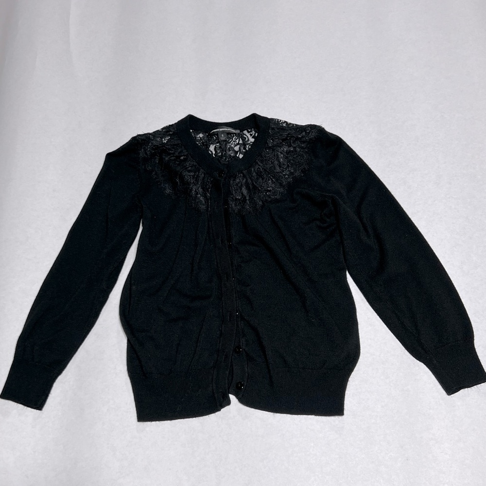 Express Design Studio Lace Cardigan